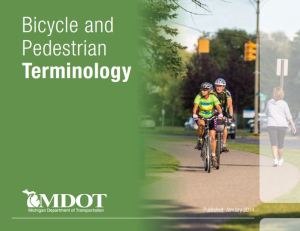 MDOT Bike Ped Glossary